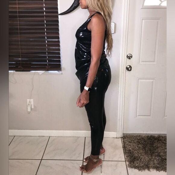 Kardashian Kollection Sequin 2 Piece Pants Set A43 - Picture 6 of 8